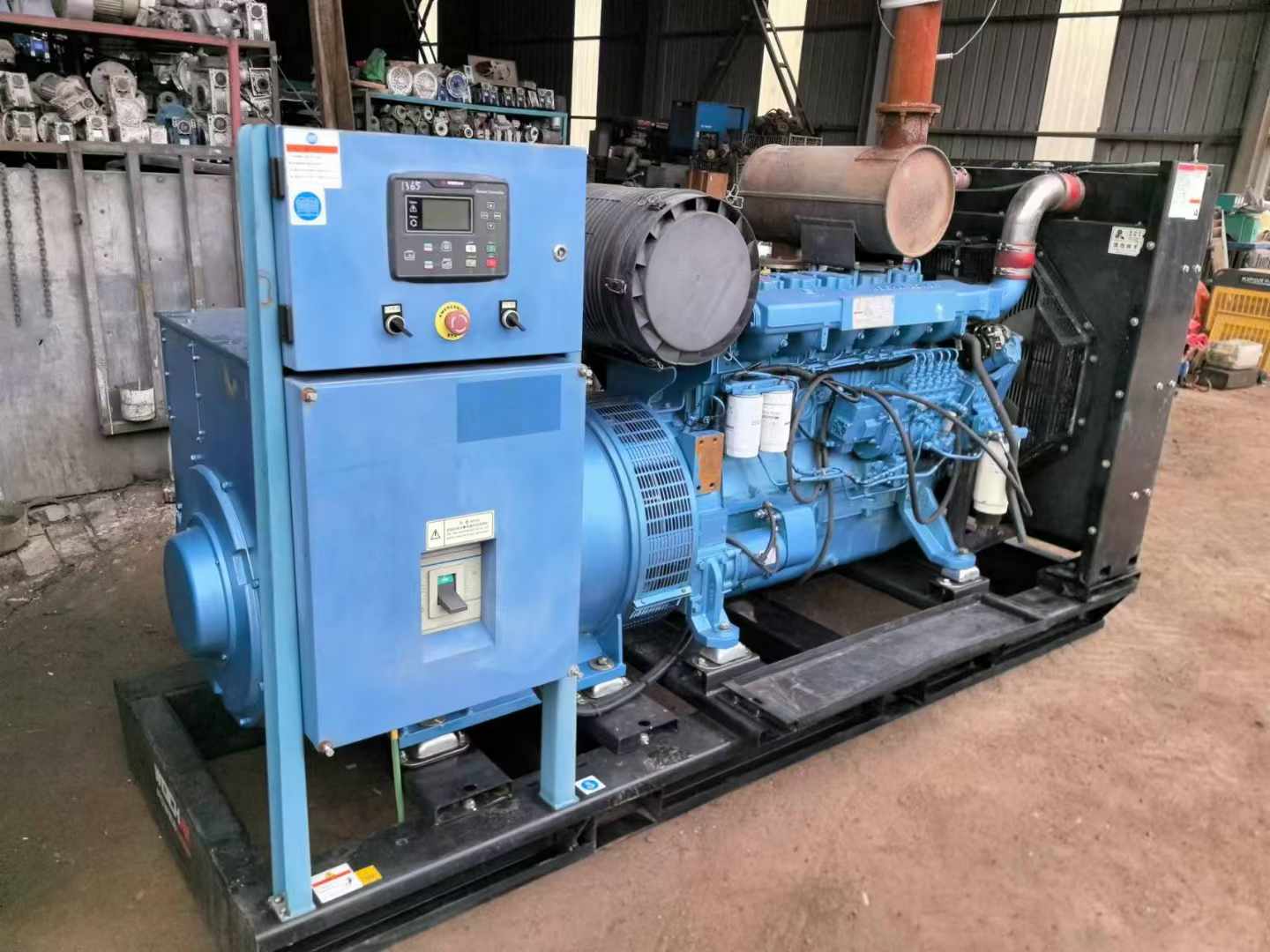 哈密500kW 柴油发电机组可带动设备功率的计算公式是什么？